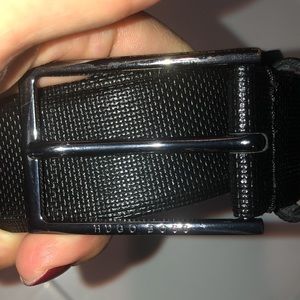 100% Authentic Hugo Boss Men’s Belt - Made in Italy Cow Skin